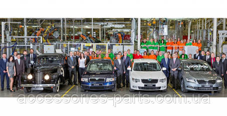 Мільйонний екземпляр зійшов з конвеєра — Skoda Superb