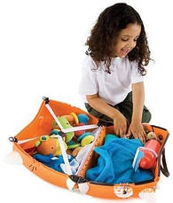 Дитячі валізи на колесах Trunki Tiger Tilu, фото 5
