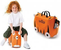 Дитячі валізи на колесах Trunki Tiger Tilu, фото 6