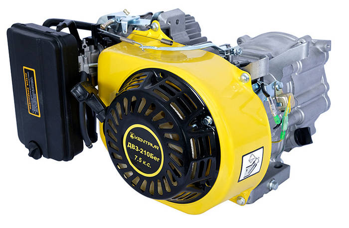 Купить Бензиновый двигатель Кентавр ДВЗ-420БЕГ (15 л.с., ручной стартер ...