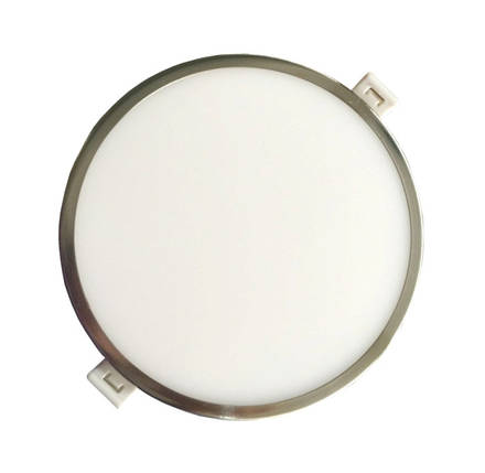 Светодиодная панель SLIM RIGHT HAUSEN HN-234038 18W 4000K круглый сатин Код.57216, фото 2