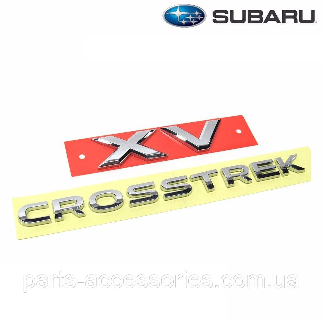 Subaru XV Crosstrek 2013-2017 Емблема задній значок на багажник кришку багажника Новий Оригінал