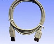 Подовжувач USB (шт. A - гн.А), version 2,0, діам.-4,5 мм, 3м., сірий