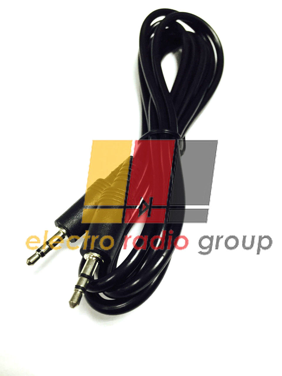 Шнур AUX шт. 3,5 стерео - 3 шт.,5 стерео, діам.-4мм, 5,0 м., чорний