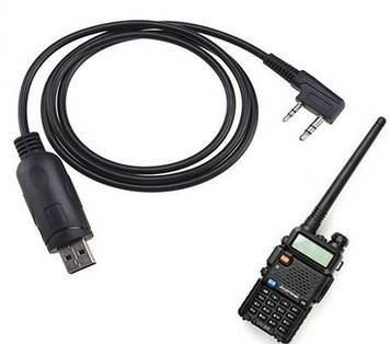 USB-кабель для прошивання Baofeng Puxing Kenwood UV-5R Wouxun Zastone рацій станція