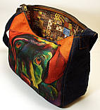Джинсовая сумочка Лабрадор  , фото 5