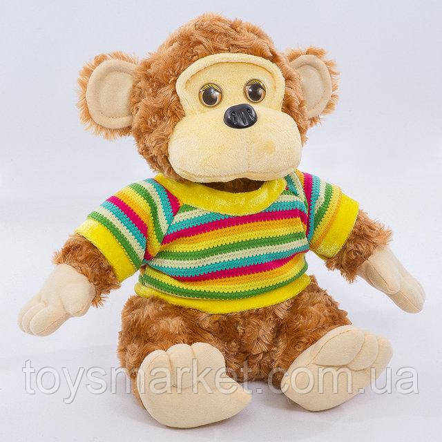 Дитяча м'яка іграшка,мавпочка,у светрі Плюшева мавпа