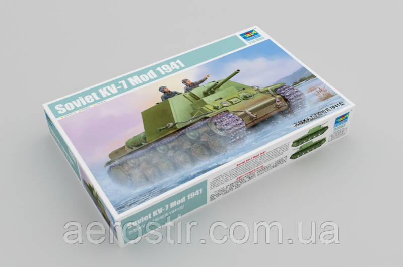KV-7 Mod.1941 1/35 TRUMPETER 09503, фото 1