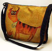 Джинсова сумочка "А компот?"