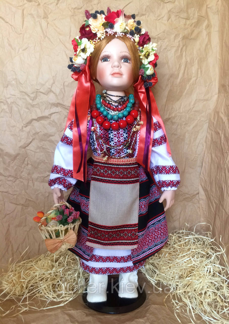 Лялька в українському національному костюмі, лялька-українка (70 див.)