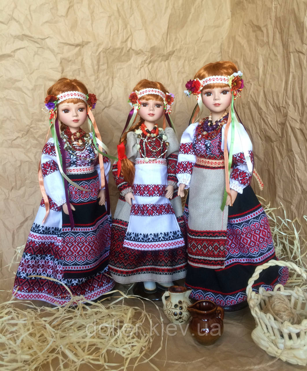 Лялька в українському національному костюмі, лялька-українка (40 див.)