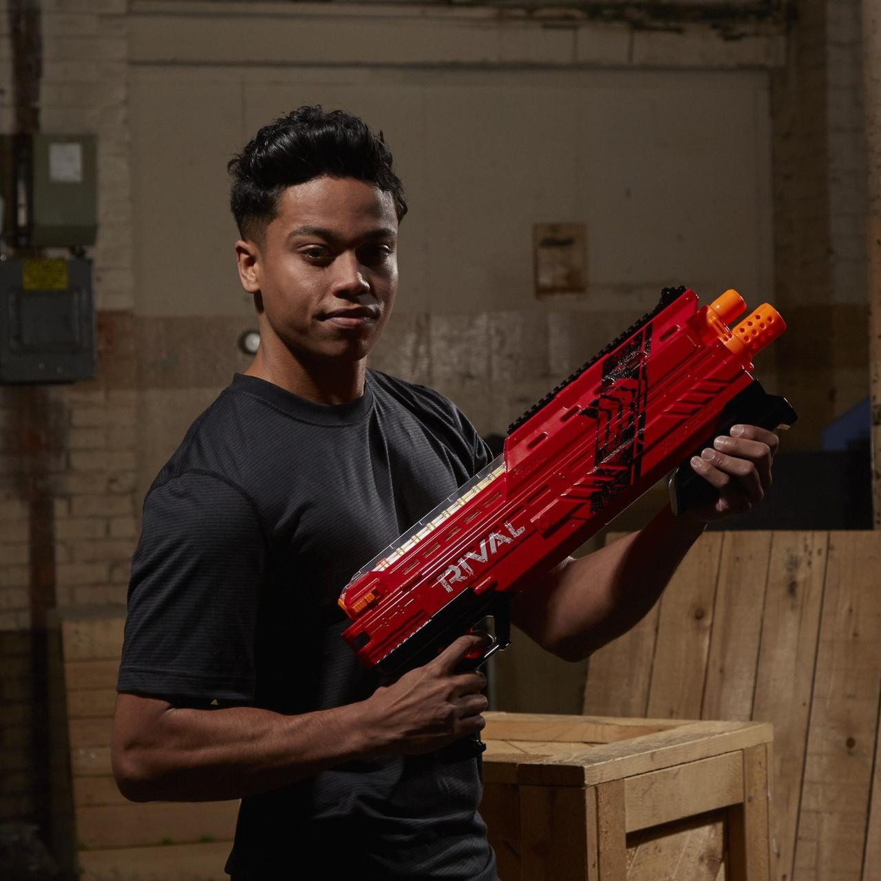 Бластер НІРФ "Райвал атлас" червоний Nerf Rival Atlas XVI-1200 Blaster