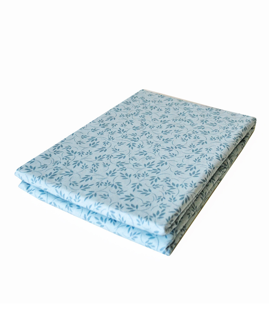 Простирадло Блакітне листя розмір 145х215 см