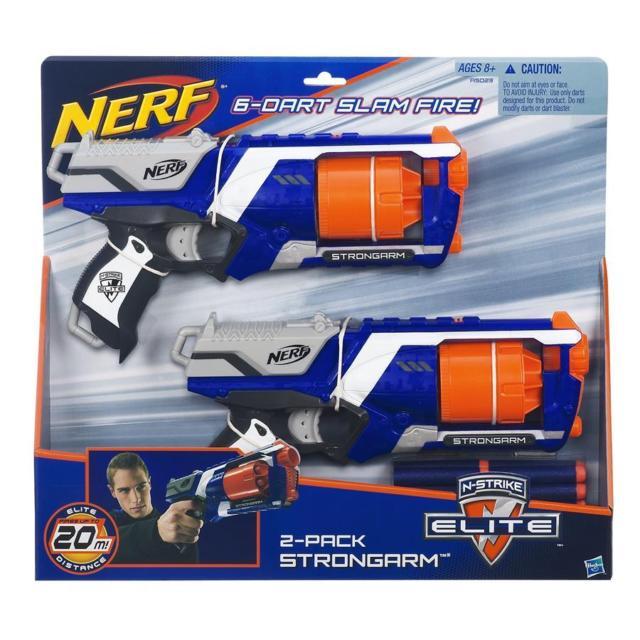 Бластер ЕРФ Бластер Nerf N-strike Elite Strongarm 2-pack