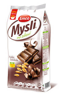Мюслі Emco зі смаком гарячого шоколаду, 750 грам
