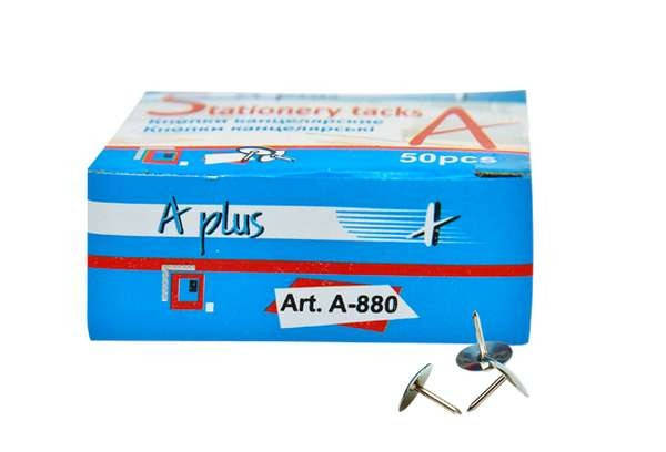 Кнопки гвоздик 50 шт A-Plus A-880 KNZ, фото 1