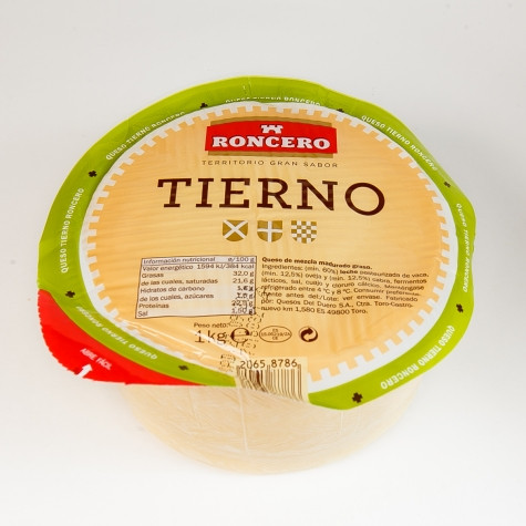 Сир молодий, м'який Roncero Tierno, 1 кг.