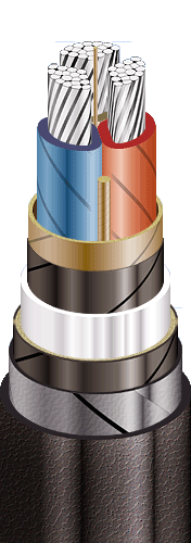ААБл 3x70-10 кабель алюмінієвий на 10 кВ, фото 1
