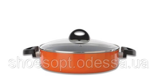 Сотейник з кришкою BergHOFF Eclipse 3,2 л 26см помаранчевий