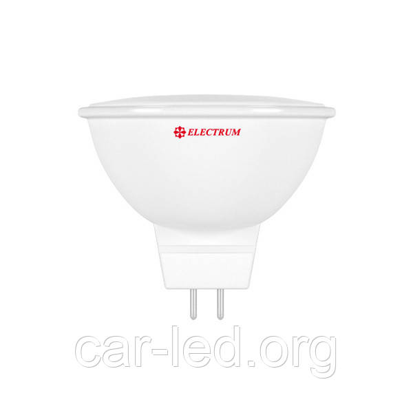 Лампи світлодіодні MR-16 LR-6 3W GU5,3 3000K АЛЮМОПЛ. КОРП. A-LR-0473