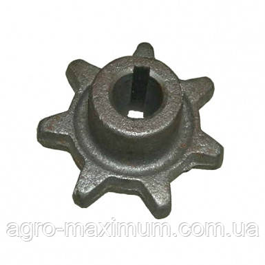 54-10250 (Н.023.203) Зірочка (z = 7.d = 25, t = 38) одностор. зернового та лосового шнека Нива-Ефект "Ростс
