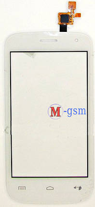 Тачскрин (сенсорний екран) для телефона Fly IQ445 Genius white, фото 2