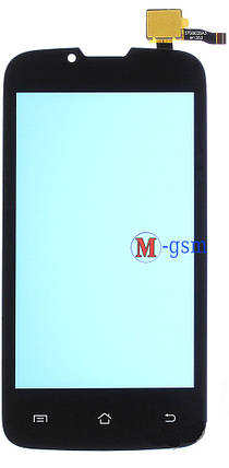 Тачскрин (сенсорний екран) для телефона Fly IQ4407 ERA Nano 7 black, фото 2