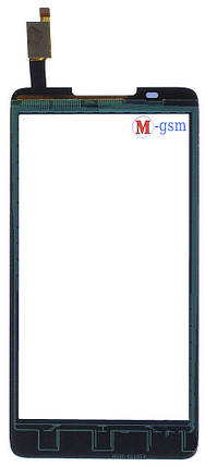 Тачскрин (сенсорний екран) для телефона Lenovo A656/A766 black, фото 2