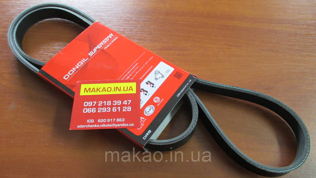 "Dongil" Ремінь кондиціонера, гідропідсилювача Chery Tiggo T11 2.0-2.4