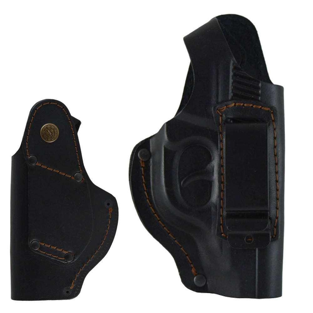 Кобура поясна для ПГШ-790, шкіряна формована зі скобою