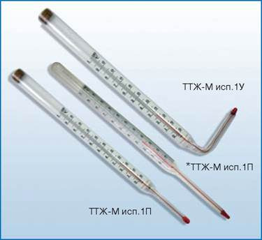 Термометр технічний ТТЖ-М вик. 1У - 2 кутовий