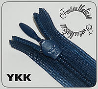 Молния потайная YKK 60 см №919 темно-синяя