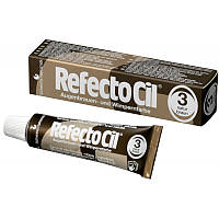 RefectoCil №3 Natural Brown - фарба для брів і вій (натуральний коричнева), 15мл