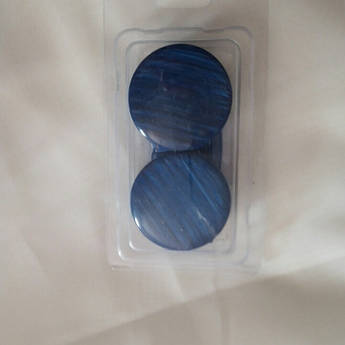 Магніт-підхват синій для тюлі