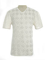 Футболка чоловіча Ромби льон на міс