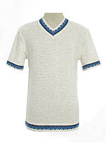 Футболка чоловіча Влад синій на міс