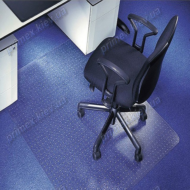 Ковер под кресло прозрачный 121х152см Германия для ковролина. Толщина 2,3мм - фото 1 - id-p532606337