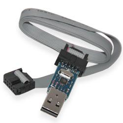 Usb isp Програматор для Atmel avr Atmega, Attiny, 51, прямий роз'єм