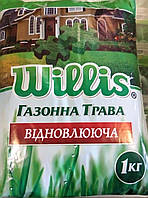 Насіння трави газонної 1 кг. сорт Відновлююча Willis