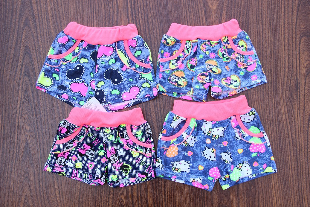 Дитячі шорти "Літо" 86-92 і 92-98 см, фото 1