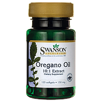 Олія орегано, екстракт 10:1, Swanson Преміум, 150 мг, 120 гелевих капсул