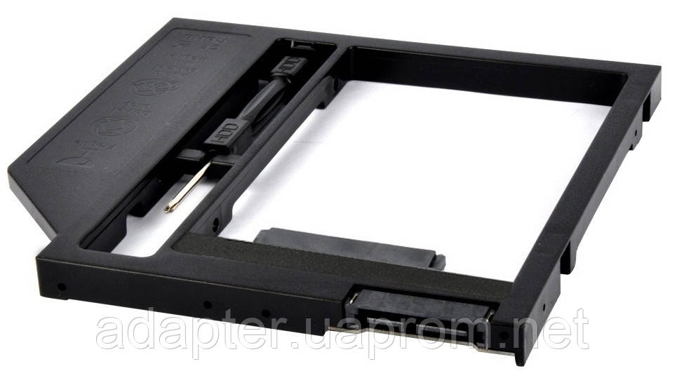 Переходник для установки SSD/HDD в ноутбук вместо привода 12,7мм - фото 1 - id-p532670123