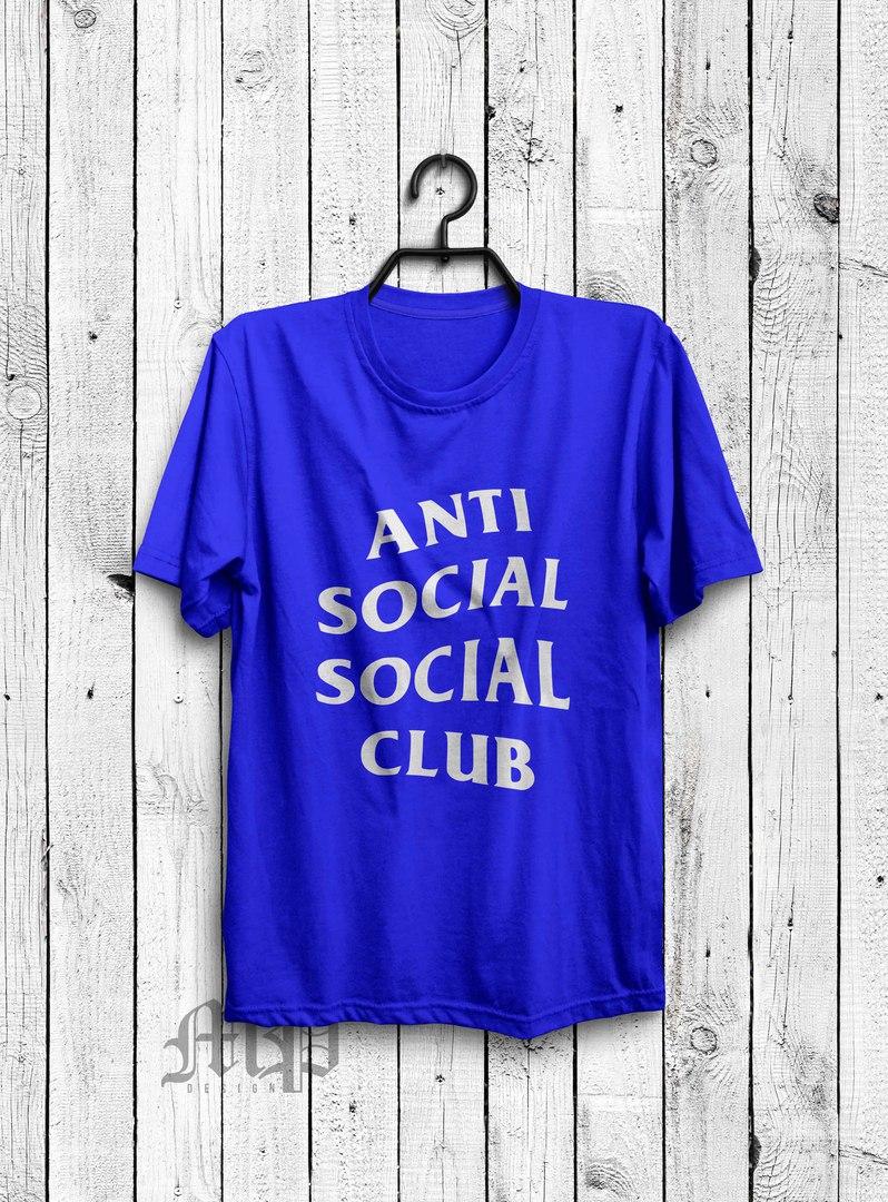 Мужская футболка Anti Social Social Club - фото 1 - id-p532707673