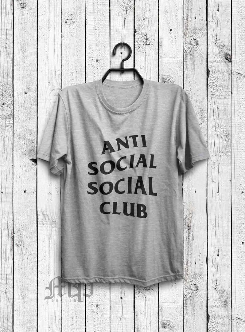 Мужская футболка Anti Social Social Club - фото 1 - id-p532707675