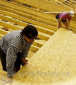 Плита вологостійка OSB-3 Kronopol 10мм, фото 1