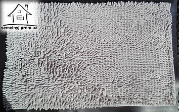 Килимок для ванної кімнати Корал 80 см*50 см (сірий)