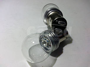 Светодиодная автолампа 1157 - P21/5W - BAU15d, 9W RED (260Lm) (CREE LED XML T6) двухконтактная красная
