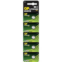 Батарейка дискова gp cr 1216-U5 cr1216 Lithium, 3V