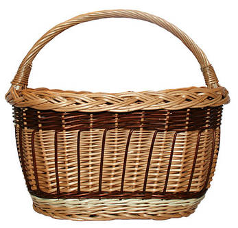 Кошик із лози (темний візерунок), фото 3