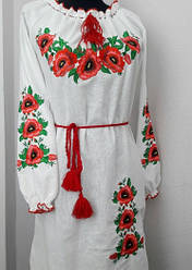 Жіноче плаття вишиванка маки